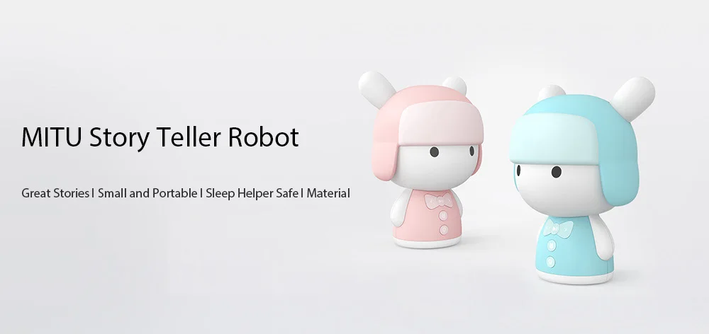 Оригинальный умный Теллер Xiaomi MITU робот игрушка 8 ГБ мини динамик Mi фигурка