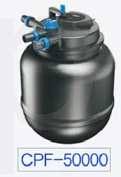 Рыбоводный пруд CPF-2500 CPF-5000 CPF-10000 CPF-15000 CPF-20000 CPF-30000 CPF-50000 пруд Плавательный Бассейн Фильтр bio давления с УФ-фильтром - Цвет: CPF-50000