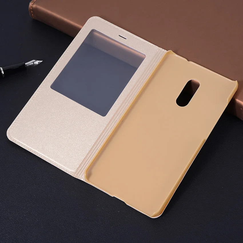 Флип-чехол кожаный магнитный чехол для Xiaomi Redmi Note 4x Note 4 Pro X Prime Note4 Note4x xiomi xaomi Smart View Case Смарт чехол