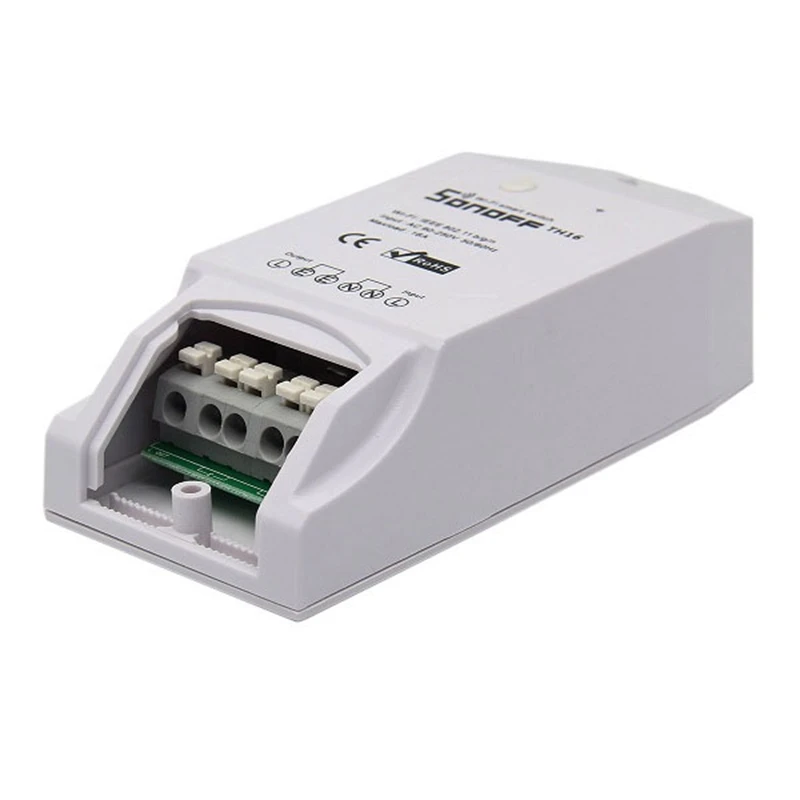 SONOFF TH16 DIY 16A 3500 Вт умный дом WIFI беспроводной термостат температуры и влажности