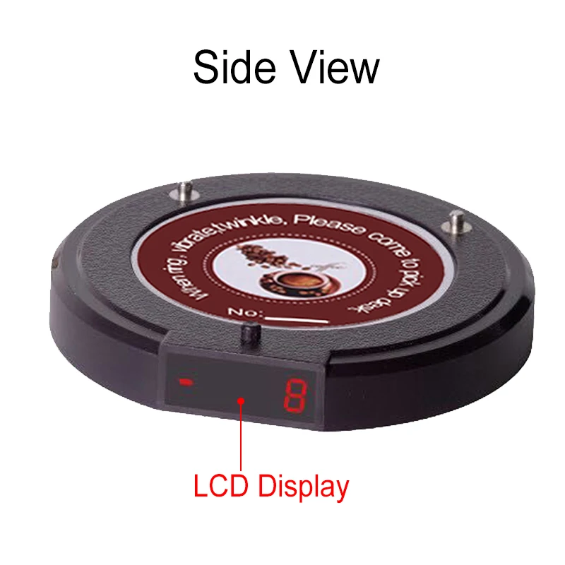 DAYTECH Restaurant Guest Pagers Wireless Coaster Pager Calling System 433MHZ Service Pagering 10 Call Buzzers 1 Receiver | Компьютеры и