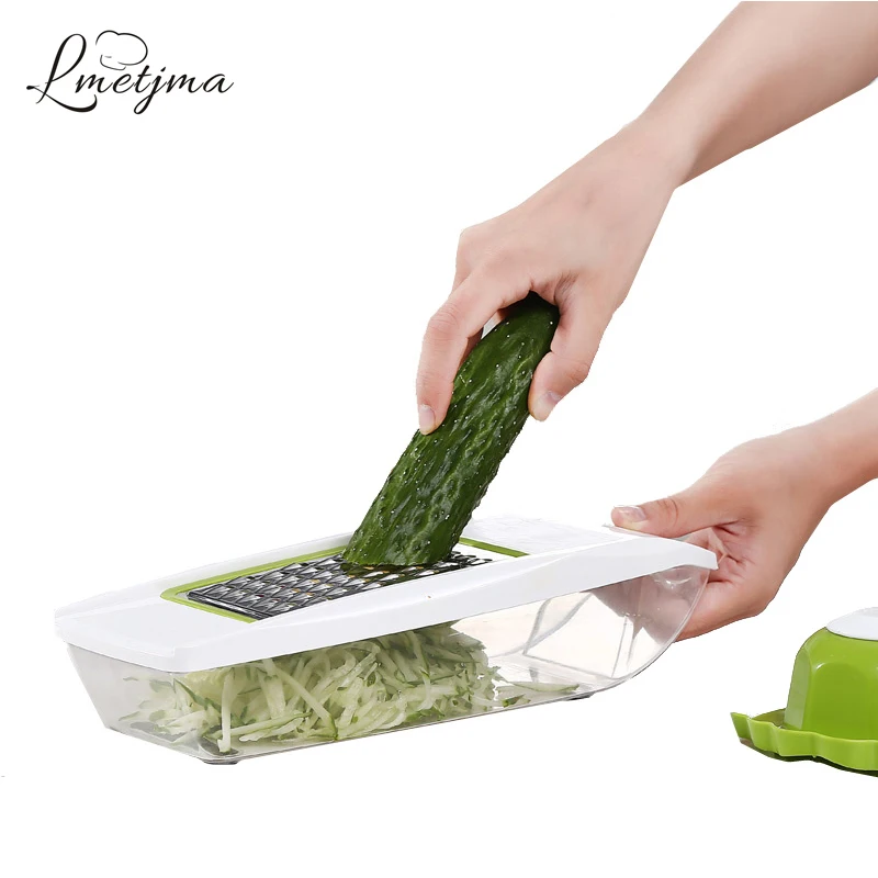 Lmetjma мандолина slicer руководство овощерезка с 5 лезвий картофель морковь терка для овощей Лук срез LK0728J