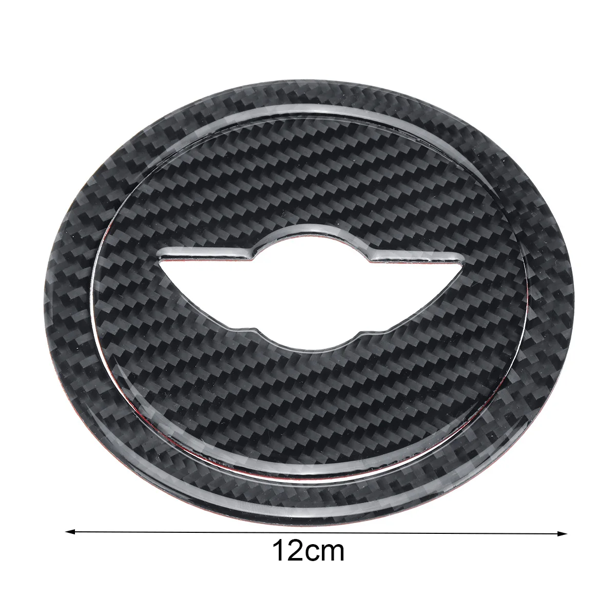 2 шт. наклейки на руль из углеродного волокна Накладка для Mini Cooper Clubman R55 R56 Countryman R60 Paceman R61 аксессуары