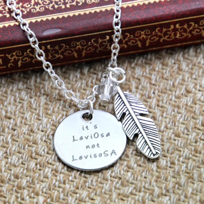 12 шт./лот волшебное ожерелье волшебника HP It's LeviOsa not LevioSA волшебник и ведьма