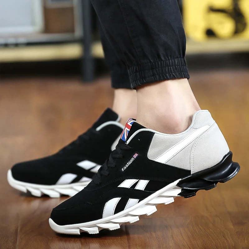 Мужская повседневная обувь сезон весна-осень дышащая на плоской подошве Zapatillas
