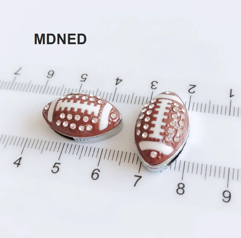 5 шт. 8 мм полные стразы шармы в виде футбольных надписей аксессуары сделай сам