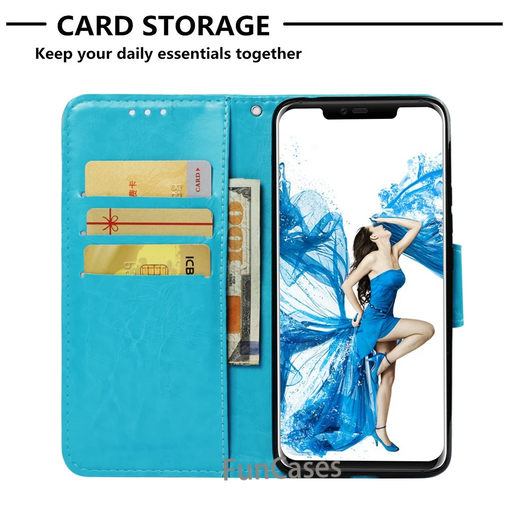 For Huawei Mate 20 Pro Phone Wallet Case Flip Leather Fashion PU With Card Pocket Cover Eiffel Tower | Мобильные телефоны и