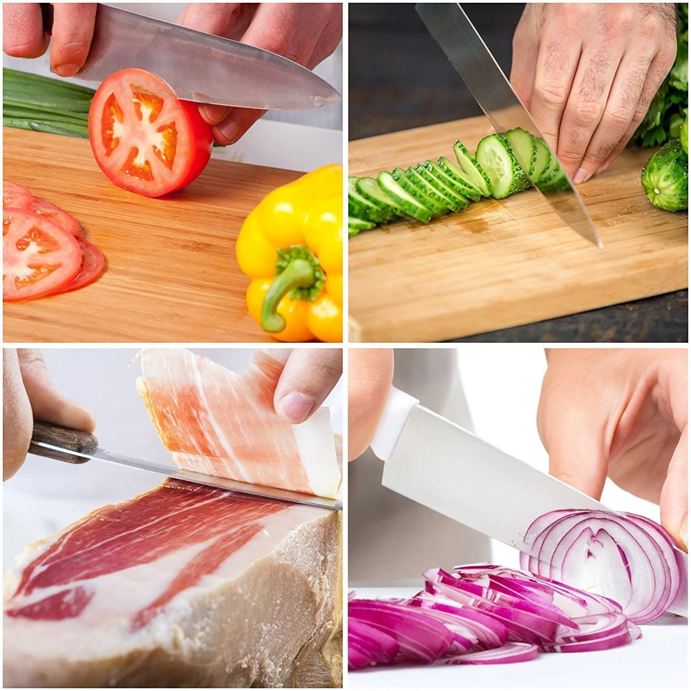 

Knife Sharpening Whetstone Sharpener Set With Fixed Angle Grinding System Water Stone for All Blades Non Slip Base