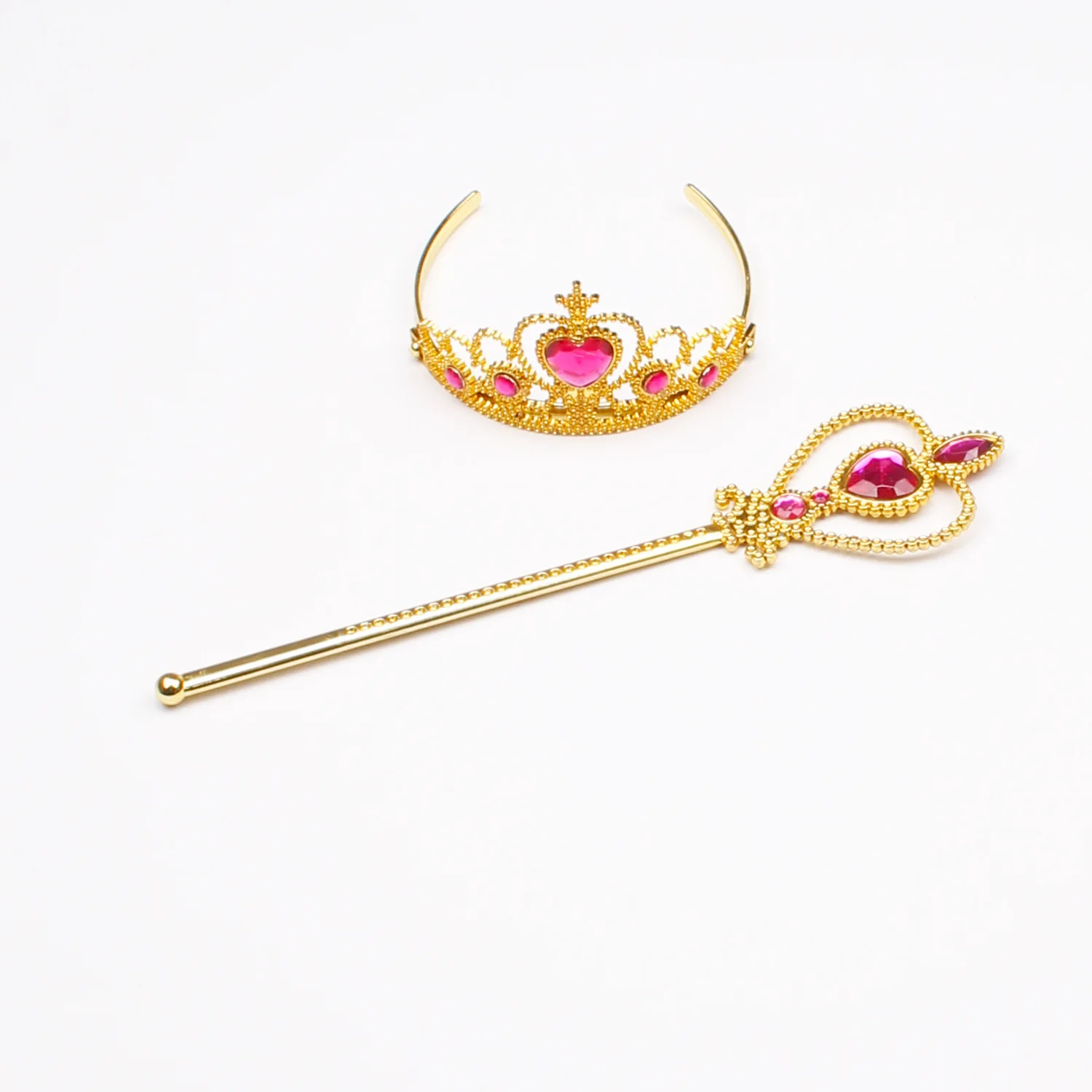 children's jewelry hair hoop wig children deserve to act the role of necklace girls princess suit snow country |