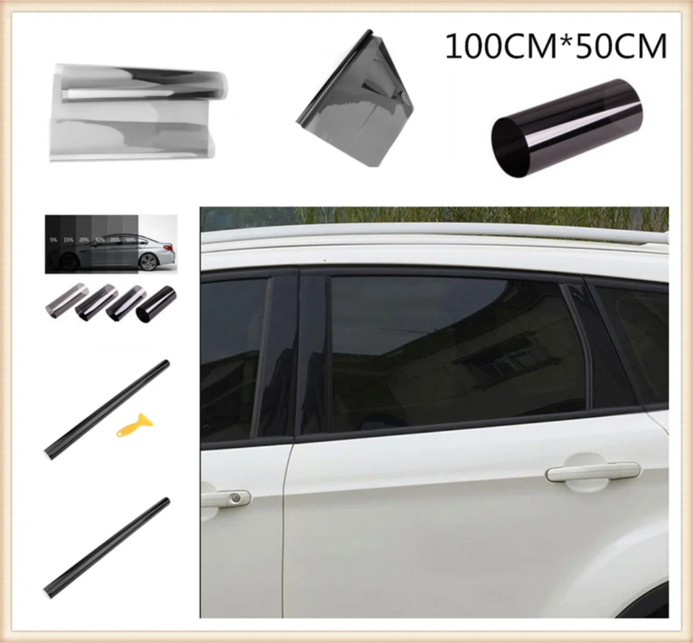 Пленка на стекло автомобиля теплоизоляционная Солнцезащитная пленка для стекла