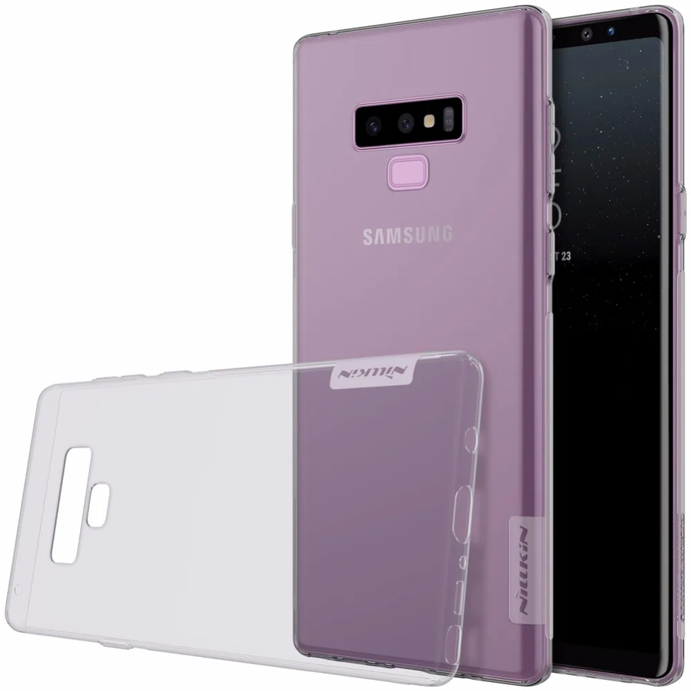 Мягкий чехол Nillkin для samsung Galaxy Note 9 8/Note9, прозрачная задняя крышка из ТПУ для samsung Note 9, чехол