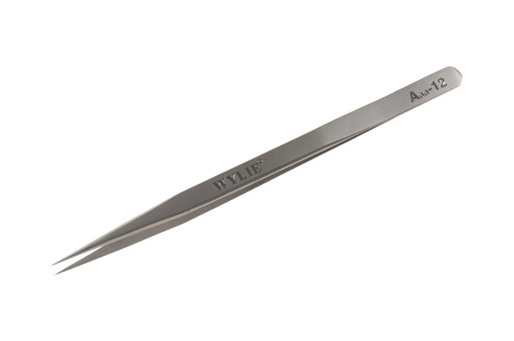 WYLIE Aaa-12 Aaa-14 tweezers long thickened straight tip electronic repair | Обустройство дома