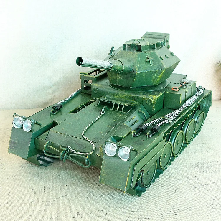 Немецкая Молниеносная станция World War II фронтальная модель танка тигр украшение из