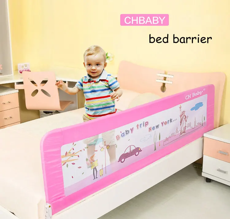 CH Baby 64 см высота детская кровать рельсы стальной каркас детская кровать барьер безопасности для общей кровати 180 см/150 см/200 см
