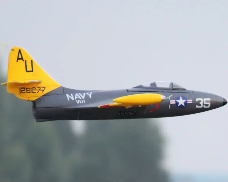 Без батареи, воздуховод вентилятор в виде турбины F9F RTF RC Хобби самолет