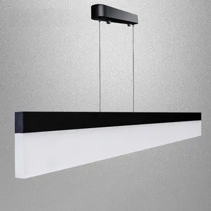 Creative Strip Droplight Modern LED Pendant Light Fixtures For Office Study Dining Room Simple Hanging Lamp Home Lighting | Освещение
