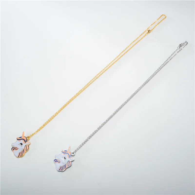 New Fashion Unicorn Necklace Pendant For Women Men Statement Chain Gift | Украшения и аксессуары