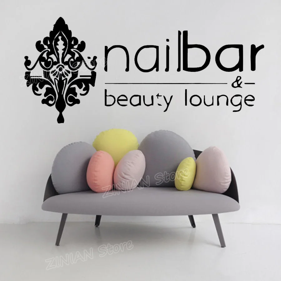 Наклейки для маникюра и салона красоты декоративные наклейки парикмахерской