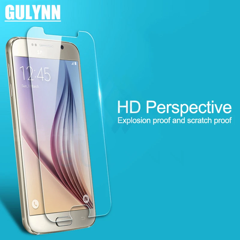 Закаленное стекло 2.5D 9H Премиум Защитная пленка для Samsung A3 A5 A6 A7 A8 Plus J2 J3 J5 J7 J4 J6 Prime