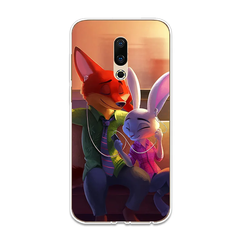 Rabbit Pikachu Silicone Phone Case Couqe Fundas For Meizu 15 16 Lite Plus 16X Note 8 Pro 6 7 X8 U10 U20 Shell Soft Cover |