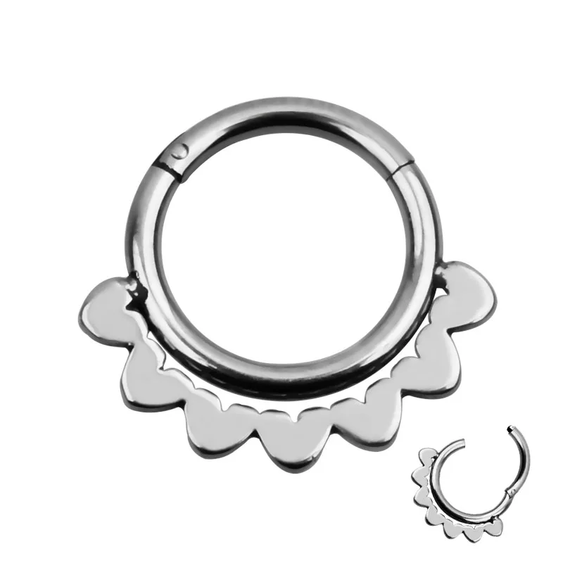 CY2011-silver Модные серьги, 1 шт., Кристальные Стальные Спиральные серьги-гвоздики, кольцо для носа, кольцо для губ, пирсинг, ювелирные изделия для тела, пирсинг для женщин, поддельные пирсинг, oreja - Окраска металла: CY2011-silver