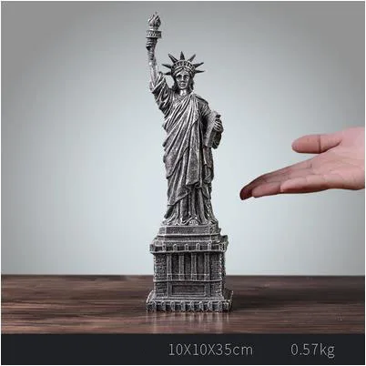 Abstract Sculpture Figurine Ornaments Sail Violin Coffee Machine Office Home Decoration Accessories Modern Decoration Craft - Цвет: Оранжевый