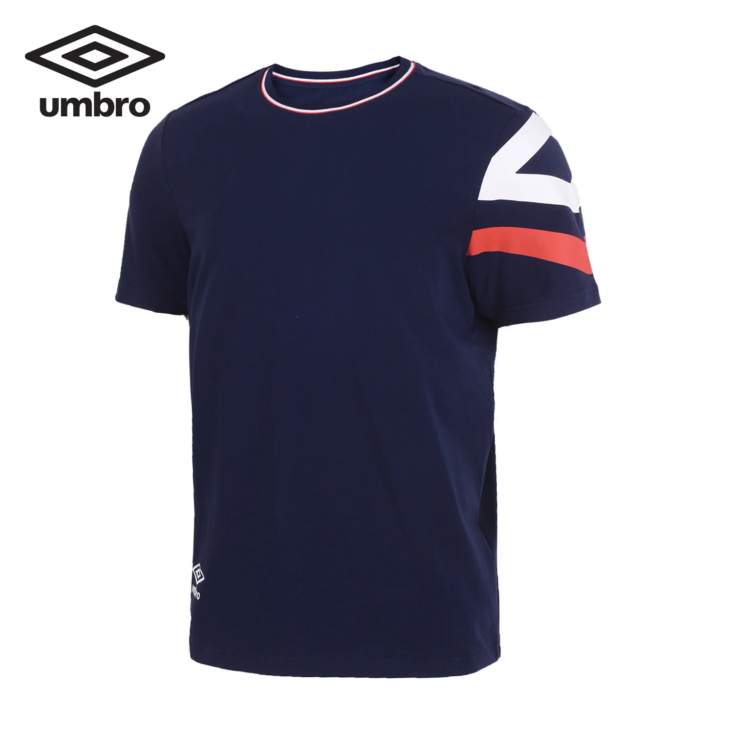 Umbro летняя Новинка Мужская Спортивная футболка с круглым вырезом 95% хлопковая футболка Удобная дышащая футболка UO192AP2529