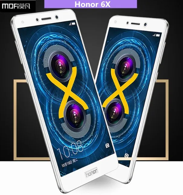 

Huawei honor 6x glass tempered MOFi original honor 6x screen protector film full cover protection honor6x glass