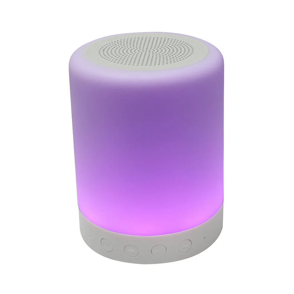 Портативный Bluetooth динамик мини открытый BT Саундбар для смартфона Xiaomi умная Светодиодная лампа с сенсорным управлением TF Usb Boombox для кемпинга туризма