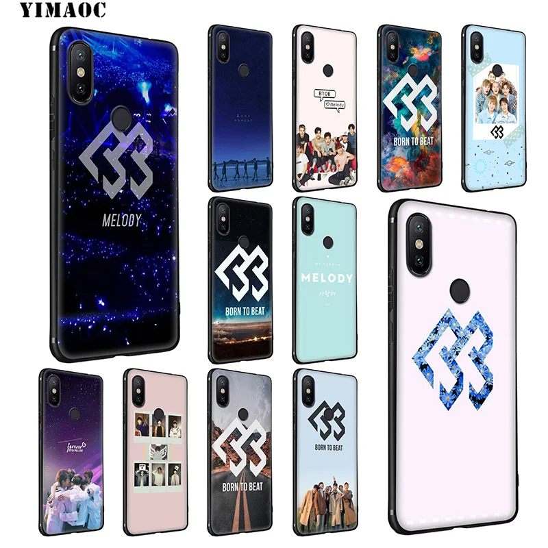 YIMAOC BTOB K поп-мягкий чехол для Xiaomi mi 9T 9 8 Se 6 MAX 3 A1 A2 Lite CC9E CC9 6X 5X POCOPHONE F1 |