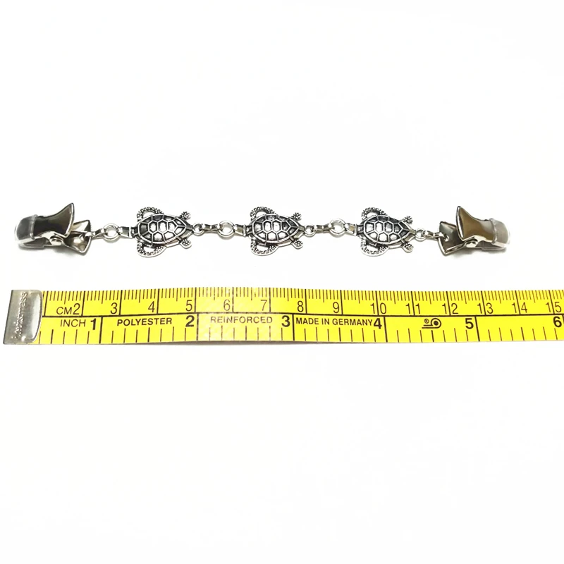 Застежки в виде черепахи плаща накидки Женская цепочка стильные зажимы для