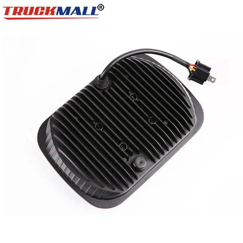 H4 Plug and Play 5x7 6x7 дюймов светодиодный 12 В 24 в морской Светодиодный луч фары для