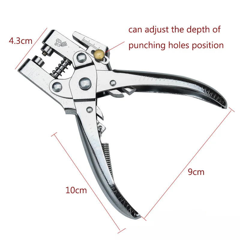 Плоскогубцы для пробивки ушей с 100 шт. кольцевыми защелками и втулками сумки