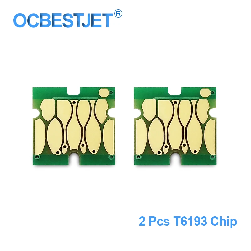 2 предмета в комплекте T6193 чип обслуживание бак для Epson T3000 T5200 T7200 T3270 T5270 T7270 F6000 F6070 F6000 B6070 B7000 чернила чип