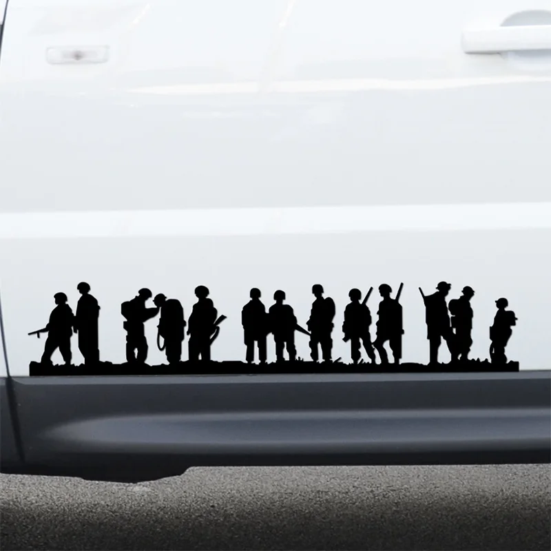 10 пар Группа братьев на двери автомобиля стикер Стайлинг для bmw opel Ford VW volkswagen