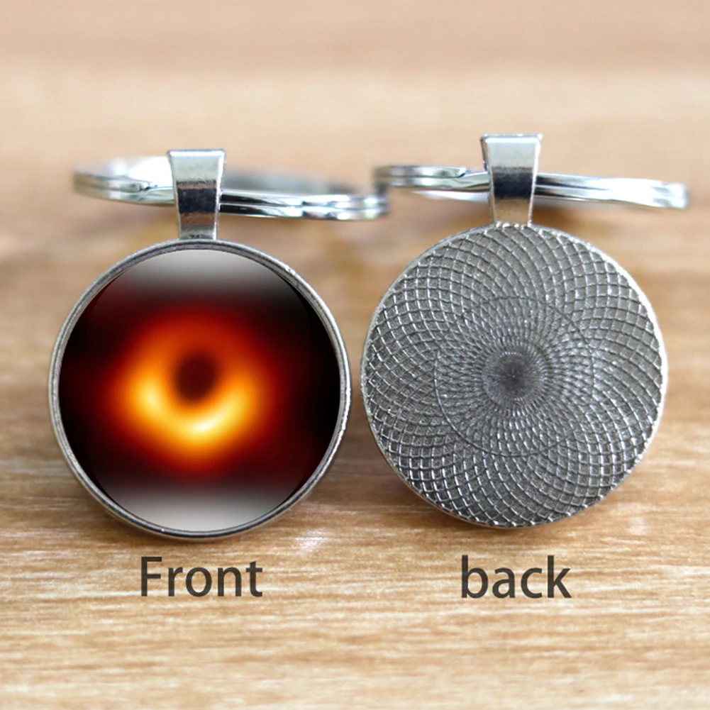 Унисекс ювелирные изделия черная дыра круглые аксессуары универсальный