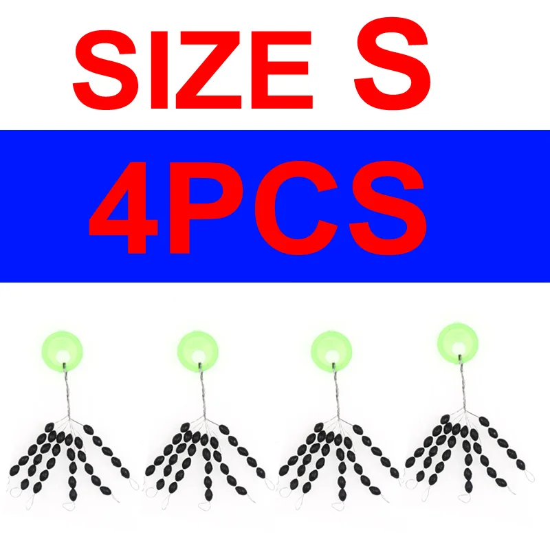 Stops 4PCS S JIGEECARP для ловли карпа, пружинная кормушка "клетка" для волос, комбинированная установка, плавающая кормушка, аксессуар для ловли карпа, s m l, рыболовные снасти для ловли карпа - Цвет: Stops 4PCS S