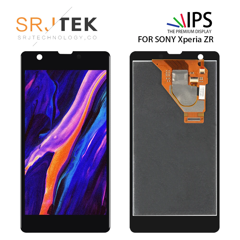 

LCD Display Touch Screen Digitizer Glass Sensor Full Assembly For Sony Xperia ZR M36h C5503 C5502 Repair Replacement Parts