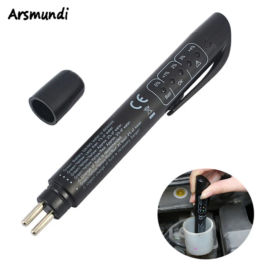 Автомобильный тестер тормозной жидкости проверка тестером жидкость 5