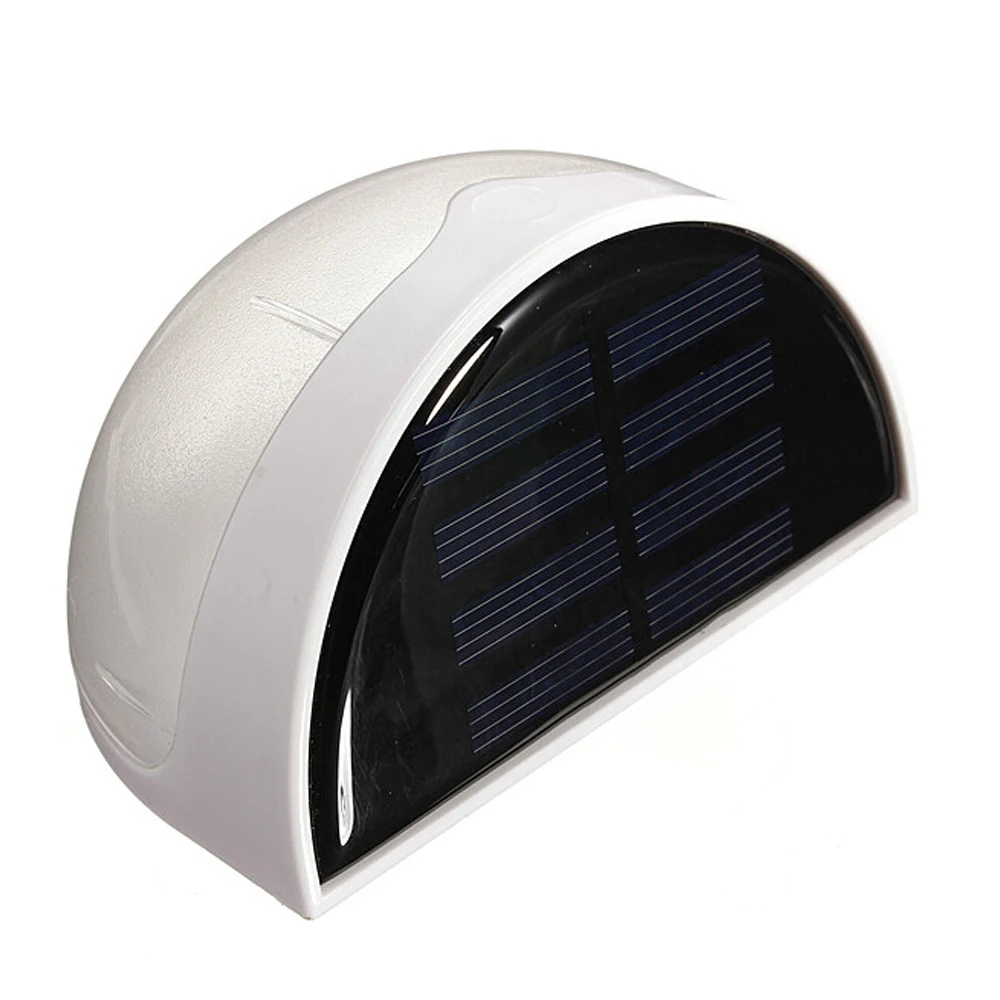 Из светодиодов панели солнечных батарей лампы 6 из датчик света