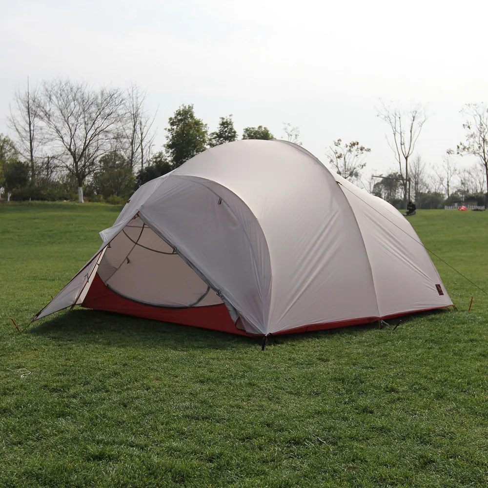 Сверхлегкий светильник для палатки 4 Человек с двойным алюминиевым 2D покрытием