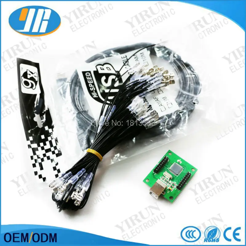 Аркадные пряди для самостоятельной сборки набор американского джойстика HAPP