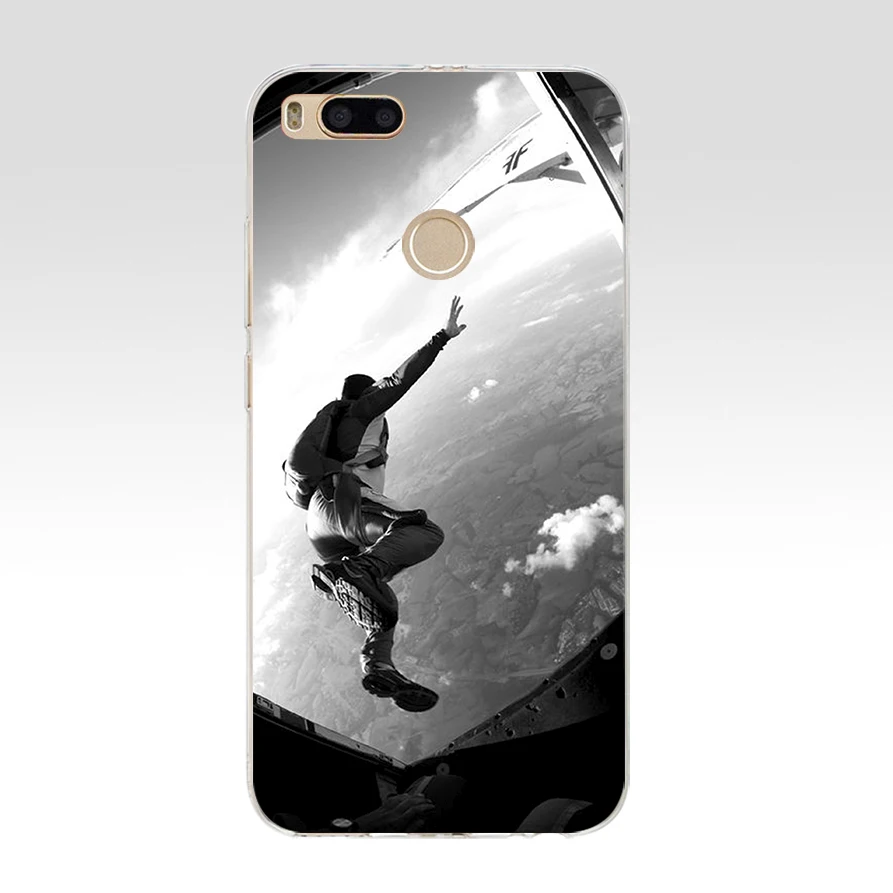 83AQ Skydive Skydivers парашютный силиконовый мягкий ТПУ чехол для телефона xiaomi redmi 4a 6a 4x note