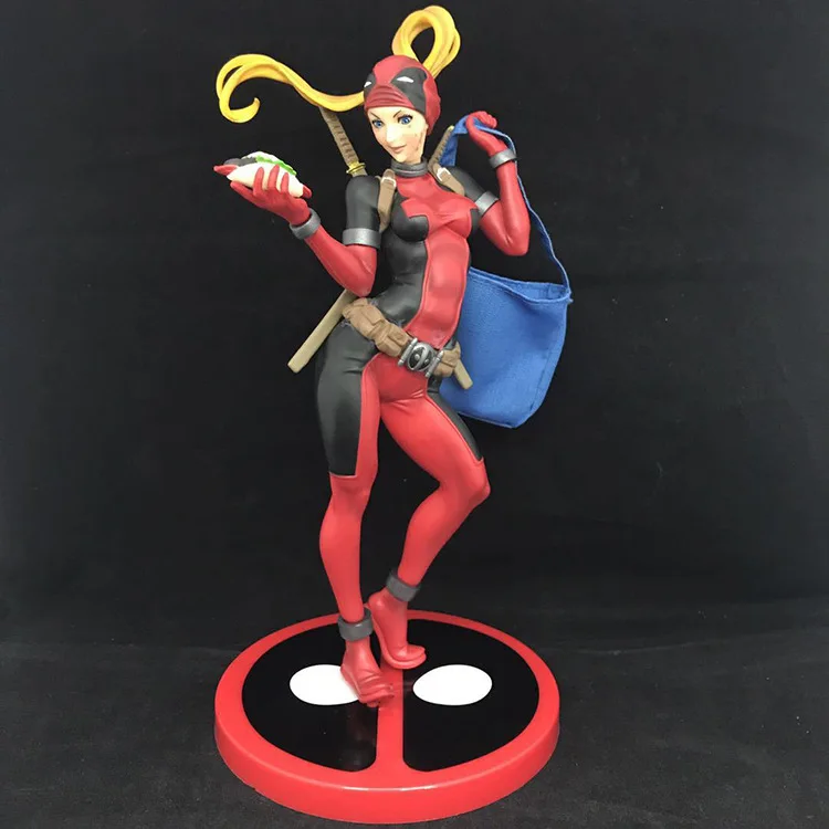 Movie Figure 23CM Lady Deadpool Limited Codition PVC Collectible Model Toy Gift | Игрушки и хобби
