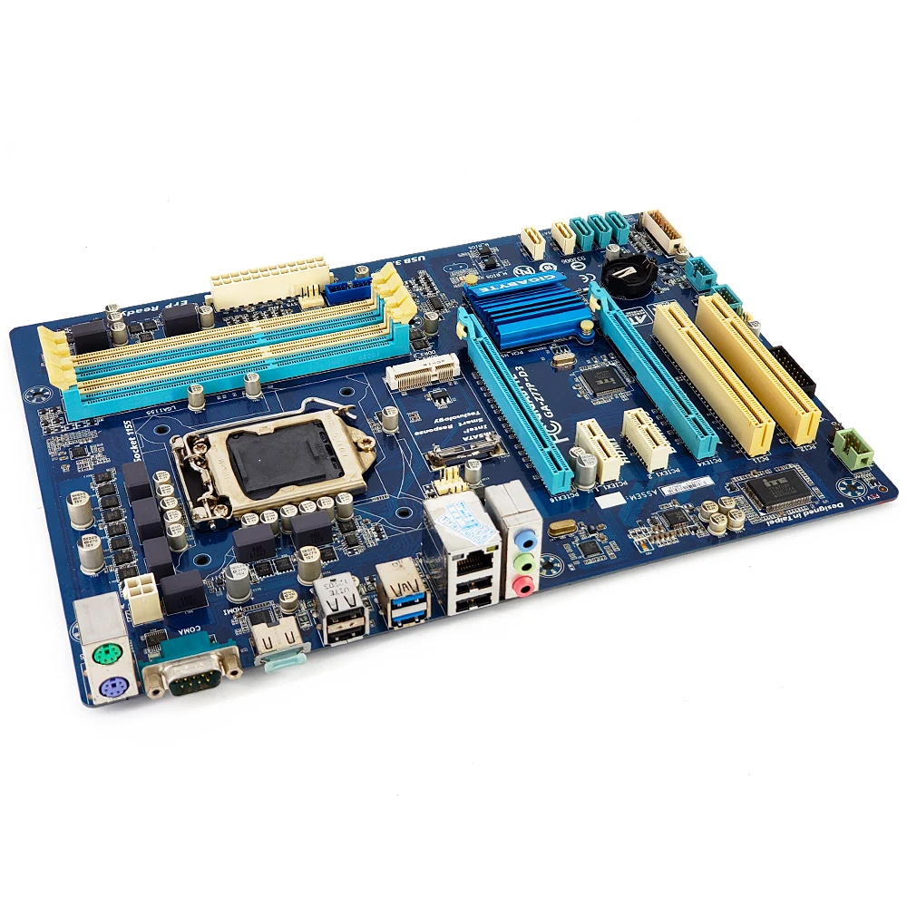 Gigabyte GA-Z77P-D3 настольная материнская плата Z77P-D3 Z77 розетка LGA 1155 для i3 i5 i7 DDR3 32G ATX
