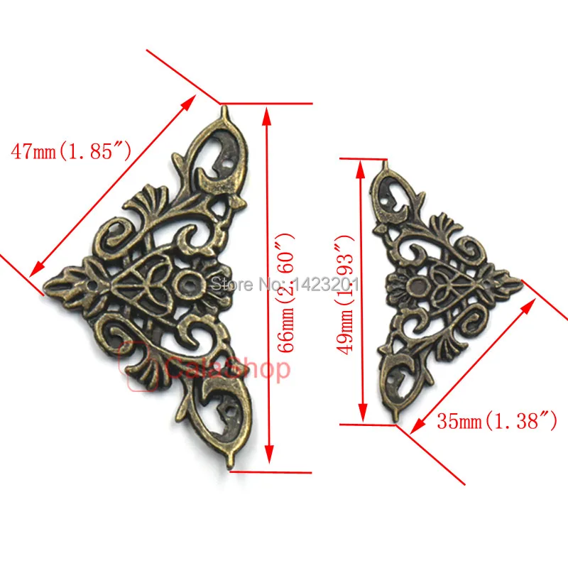 Винтажная шкатулка для драгоценностей 20 шт./лот 47 мм подарочный футляр вина