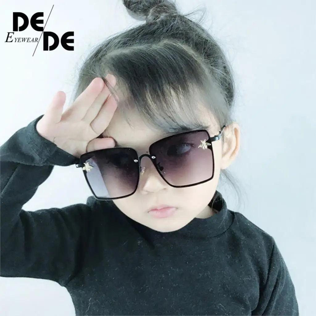 2019 Oversize Square Kids Sunglasses Celebrity Sun Glasses Boys Girys Superstar Luxury Brand Designer Female UV400 | Аксессуары для