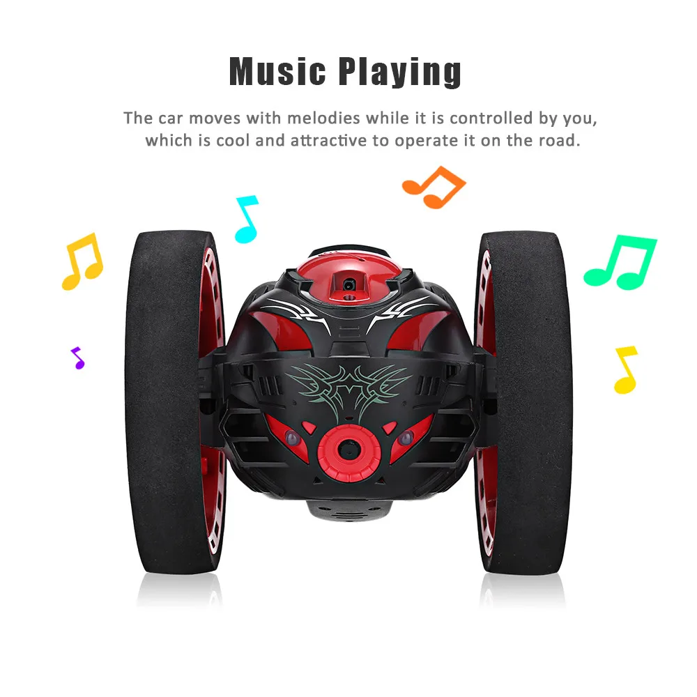 Новый RC автомобиль PEG 88 Bounce новый модернизированный Stunt 4CH 2 4 GHz Jumping Sumo с WIFI камерой
