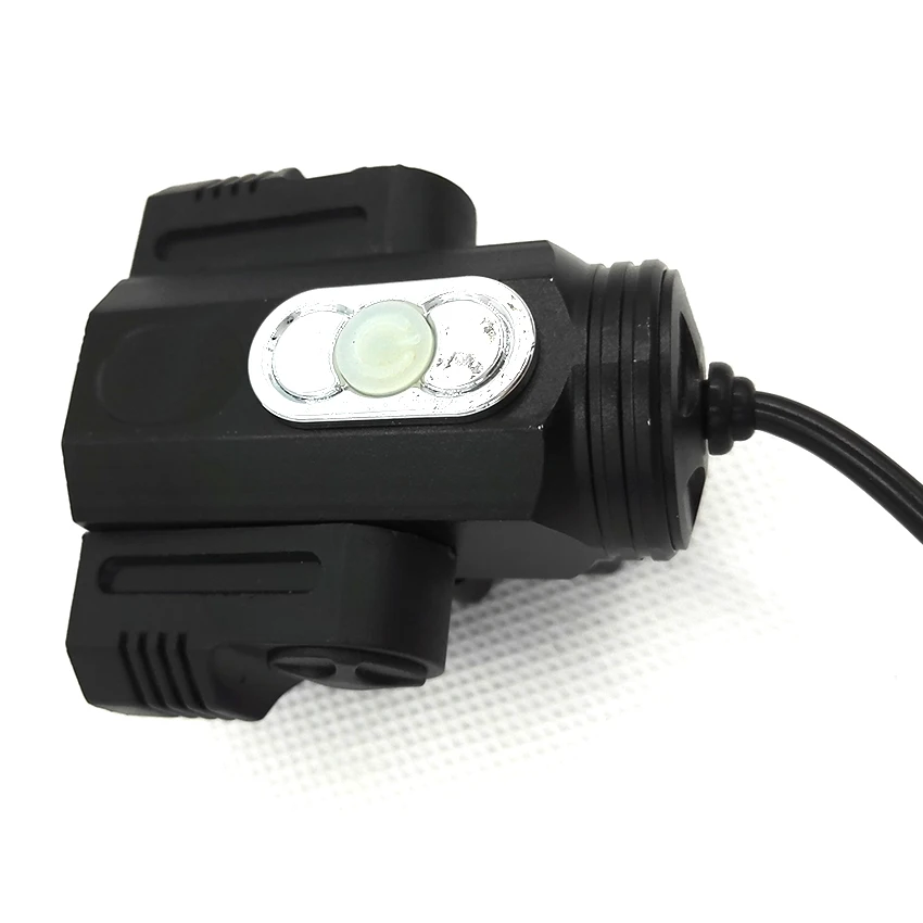 Walkefire 5000lm 3 светодиодная передняя фара для велосипеда Перезаряжаемые светодиодный светильник Перезаряжаемые горы Mtb велосипедные аксессуары лампы+ 18650 Батарейный блок
