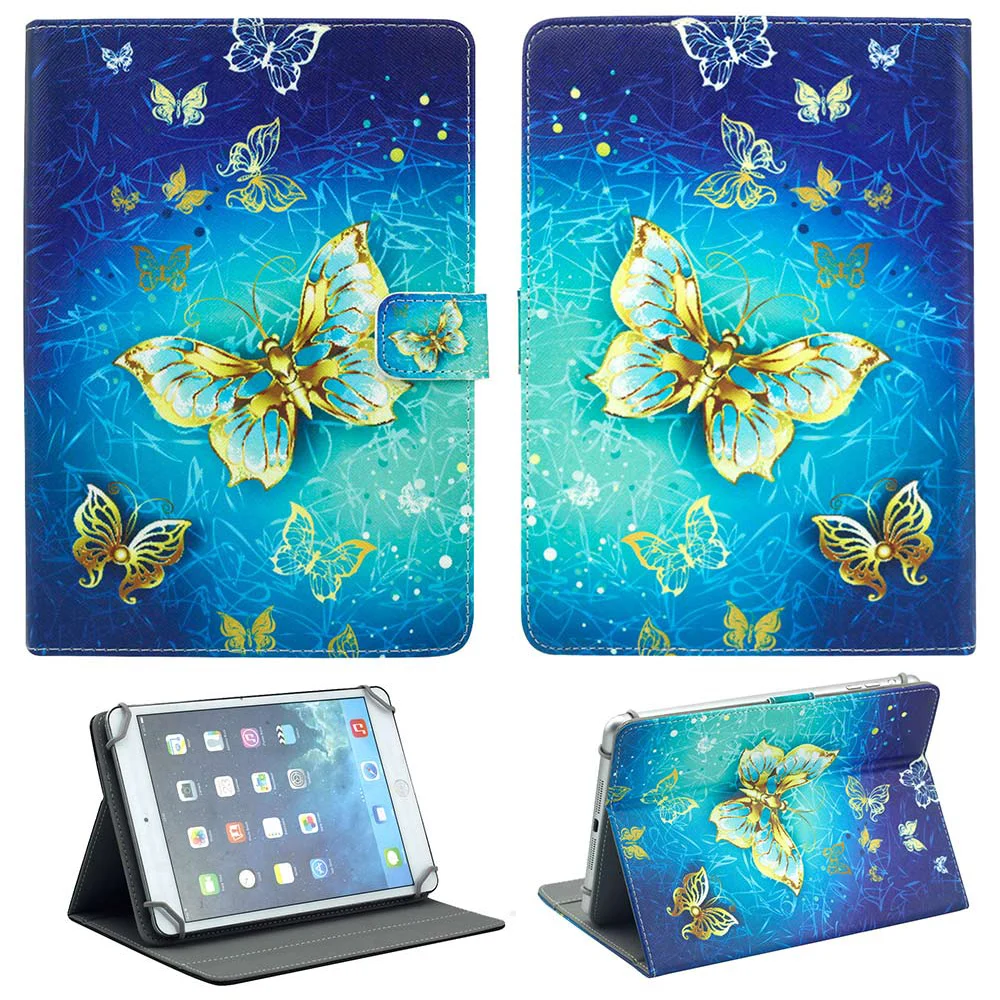 

Printed Leather Universal 10 10.1 inch Tablet Cover For Samsung Galaxy Tab A 10.1 inch SM-T510 T515 2019 Funda Flip Stand Case